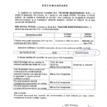 M&D RETAIL PIPERA  Recomandare